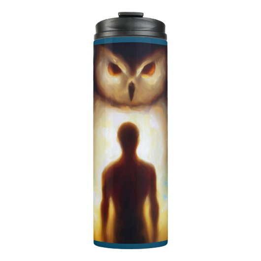 Bouteilles Isothermes Chouette animale 1 (Devant)