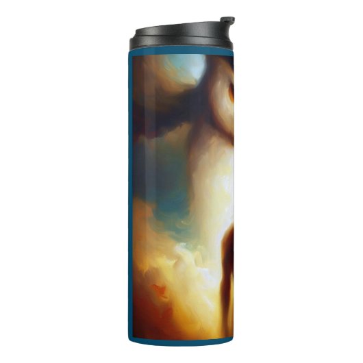 Bouteilles Isothermes Chouette animale 1 (Tourné sur la gauche)