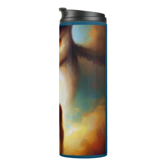 Bouteilles Isothermes Chouette animale 1 (Tourné sur la droite)