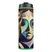 Bouteilles Isothermes Chouette animale 3 (Devant)