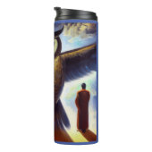 Bouteilles Isothermes Chouette animale 4 (Tourné sur la droite)