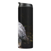 Bouteilles Isothermes Chouette hivernale majestueuse (Tourné sur la droite)