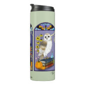 Bouteilles Isothermes Chouette sorcière Art Nouveau Chat Halloween (Tourné sur la droite)