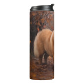 Bouteilles Isothermes Chow Chow à l'automne Feuilles automne Inspire (Tourné sur la gauche)