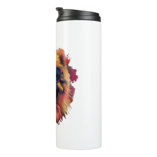 Bouteilles Isothermes Chow Chow Chien Chien chinois race pour un Chow Ch (Tourné sur la droite)