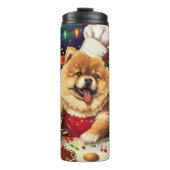 Bouteilles Isothermes Chow Chow Holiday Baking : Festive Noël (Devant)