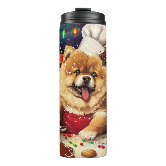 Bouteilles Isothermes Chow Chow Holiday Baking : Festive Noël (Devant)