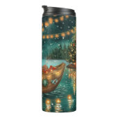 Bouteilles Isothermes Chow Chow Noël Festive Voyage (Tourné sur la droite)