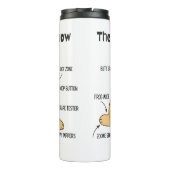 BOUTEILLES ISOTHERMES CHOW ILLUSTRÉ (Dos)