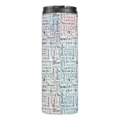 Bouteilles Isothermes Chrétien Chrétien Paroles D'Affirmation (Dos)