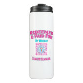 Bouteilles Isothermes Chrétien de tondeuse de code QR rachetée et payée (Devant)