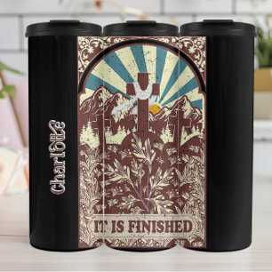 Bouteilles Isothermes Chrétien déchiré Il Est Fini Croix