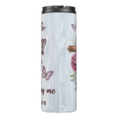 Bouteilles Isothermes Christ me renforce Philippiens 4:13"Croix (Dos)