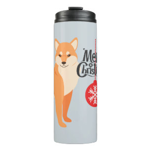 Bouteilles Isothermes Christmas Shiba Inu