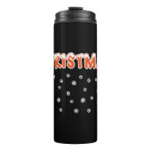 Bouteilles Isothermes CHRISTMAS Snow and Snowballs (Devant)