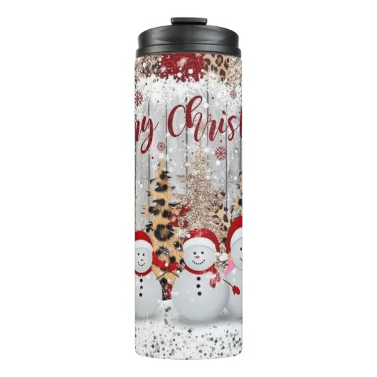 Bouteilles Isothermes Christmas Snowman (Devant)
