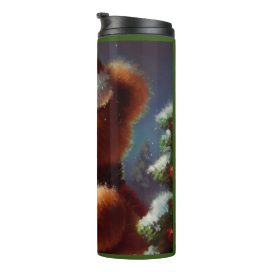 Bouteilles Isothermes Christmas Teddy Bear 2 (Tourné sur la droite)
