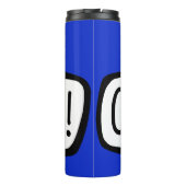 Bouteilles Isothermes CIAO ! Salutation italienne, Bonjour, bulle d'expr (Dos)