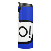 Bouteilles Isothermes CIAO ! Salutation italienne, Bonjour, bulle d'expr (Tourné sur la droite)