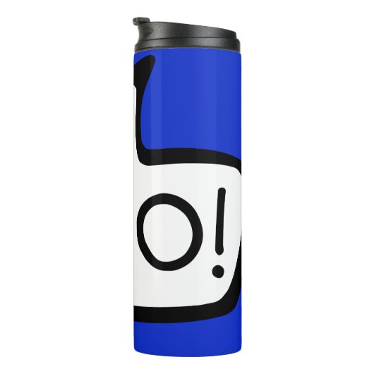 Bouteilles Isothermes CIAO ! Salutation italienne, Bonjour, bulle d'expr (Tourné sur la droite)