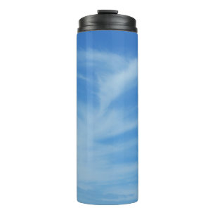 Bouteilles Isothermes Ciel bleu avec nuages blancs Abstrait Nature Photo