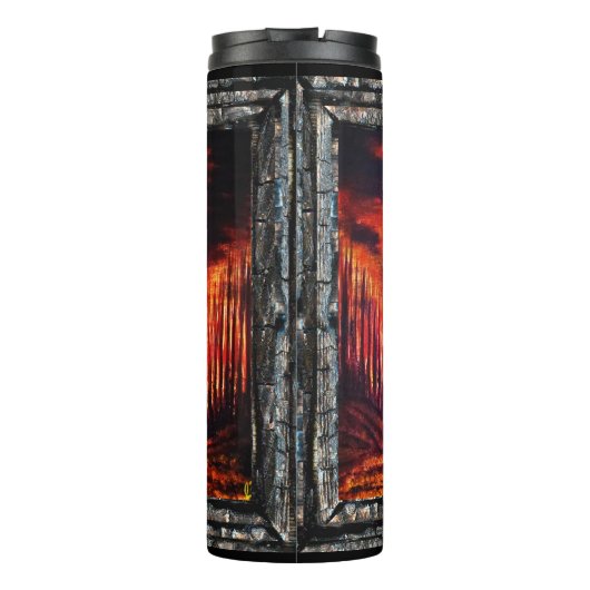 Bouteilles Isothermes Ciel brûlant (Dos)