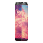 Bouteilles Isothermes Ciel rose céleste (Dos)