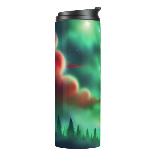 Bouteilles Isothermes ciel vert (Tourné sur la gauche)