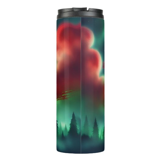 Bouteilles Isothermes ciel vert (Dos)