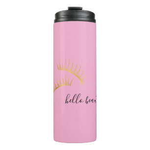 Bouteilles Isothermes Cils Rose Gold Hello Beautiful