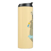 Bouteilles Isothermes Cindy Bear tenant le parasol (Tourné sur la gauche)