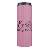 Bouteilles Isothermes Cinquante et fabuleux anniversaire, typographie no (Dos)