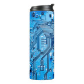 Bouteilles Isothermes circuit électronique fermer. circuit, carte, s (Tourné sur la gauche)