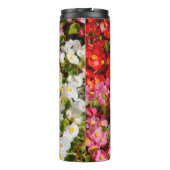 Bouteilles Isothermes Cire colorée Begonias (Dos)