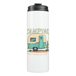 Bouteilles Isothermes Citation Camper et Camping Vintage