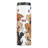 Bouteilles Isothermes Citation de chien mignon/Dit (Dos)