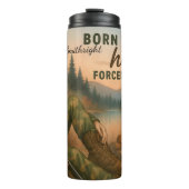 Bouteilles Isothermes Citation de la femme Hunter Campfire Wilderness (Devant)