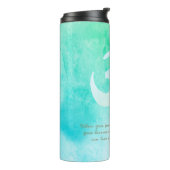 Bouteilles Isothermes Citation de l'arbre de méditation de l'instructeur (Tourné sur la gauche)