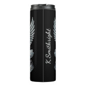 Bouteilles Isothermes Citation de l'Emblème à ailes de moto (Dos)