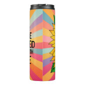 Bouteilles Isothermes Citation et tournesol tiré à la main (Dos)