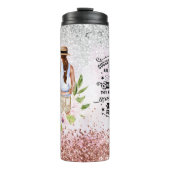 Bouteilles Isothermes Citation inspirante célébrant la maternité (Devant)