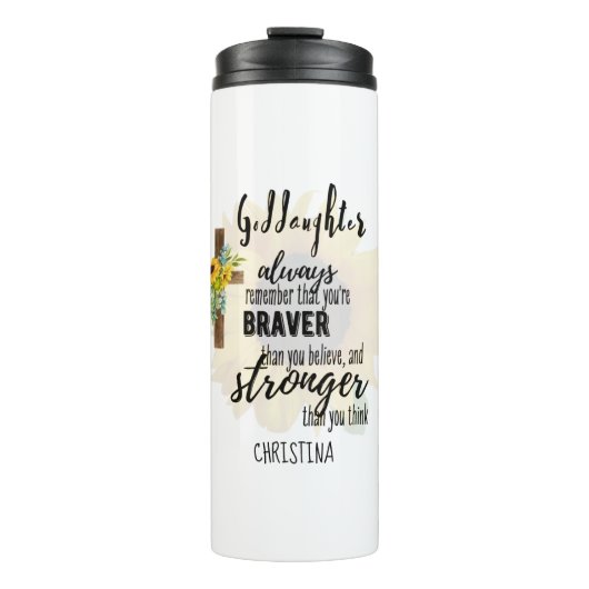 Bouteilles Isothermes Citation motivationnelle de l'adolescent GODDAUGHT (Devant)