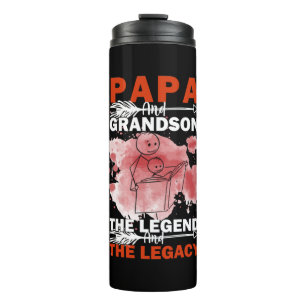 Bouteilles Isothermes Citations grand-père   Papa Et Grandson