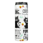 Bouteilles Isothermes Citations Mignonnes/Chat (Dos)