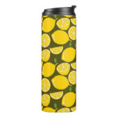 Bouteilles Isothermes Citron Jaune Moderne Amusant mignon (Tourné sur la gauche)
