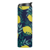 Bouteilles Isothermes Citrons et motifs feuille (Tourné sur la gauche)