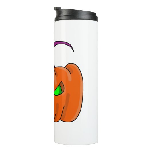 Bouteilles Isothermes Citrouille Alien Halloween (Tourné sur la droite)