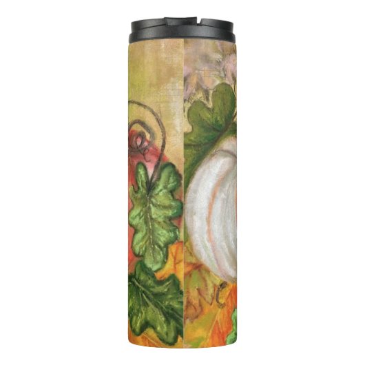 Bouteilles Isothermes Citrouille - Aquarelle (Dos)