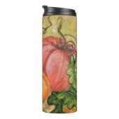 Bouteilles Isothermes Citrouille - Aquarelle (Tourné sur la droite)