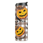 Bouteilles Isothermes Citrouille d'Halloween de Jack O' Lantern (Tourné sur la gauche)